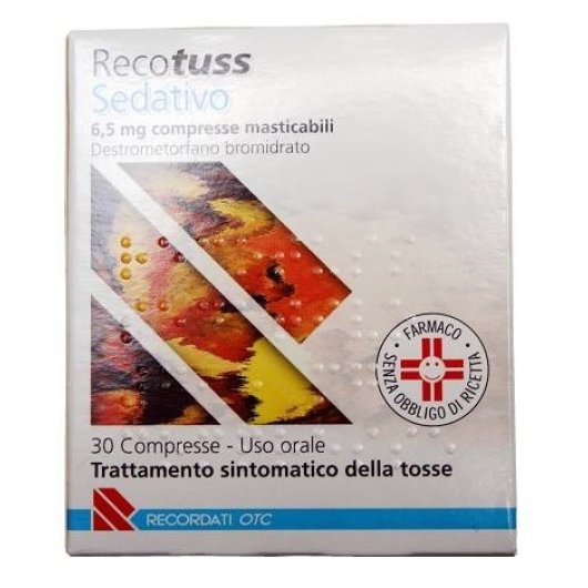 RECOTUSS SEDAT 30CPR MAST6,5MG