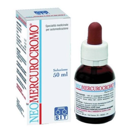 NEOMERCUROCROMO SOLUZ FL 50ML