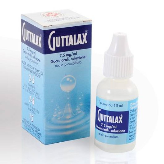 Guttalax - Opella - Flacone da 15 ml - Gocce per il trattamento della stitichezza occasionale