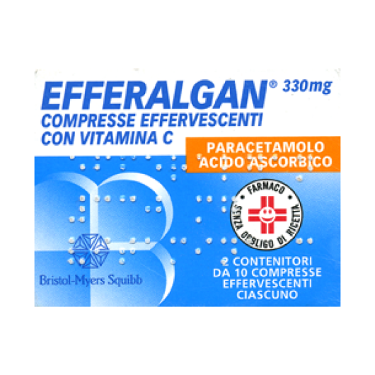 EFFERALGAN 20CPR EFF 330+200MG