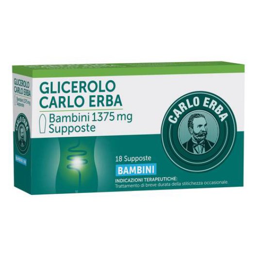 GLICEROLO BB 18SUPP 1375MG