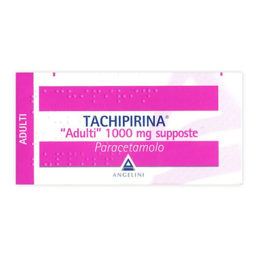 TACHIPIRINA AD 10SUPP 1000MG