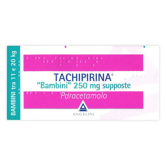 TACHIPIRINA BB 10SUPP 250MG