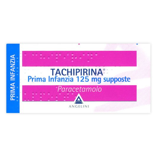 TACHIPIRINA PR INF 10SUP 125MG