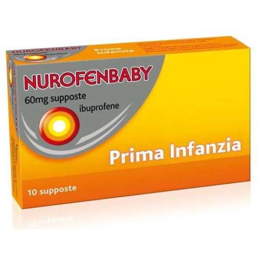 NUROFENBABY 10SUPP 60MG