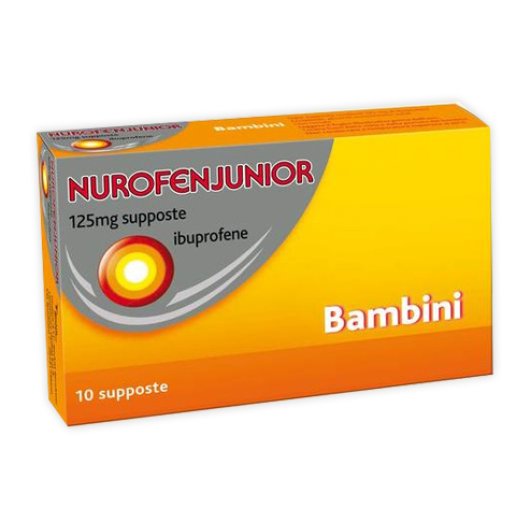 NUROFENJUNIOR 10SUPP 125MG