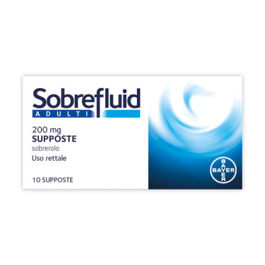 SOBREFLUID AD 10SUPP 200MG