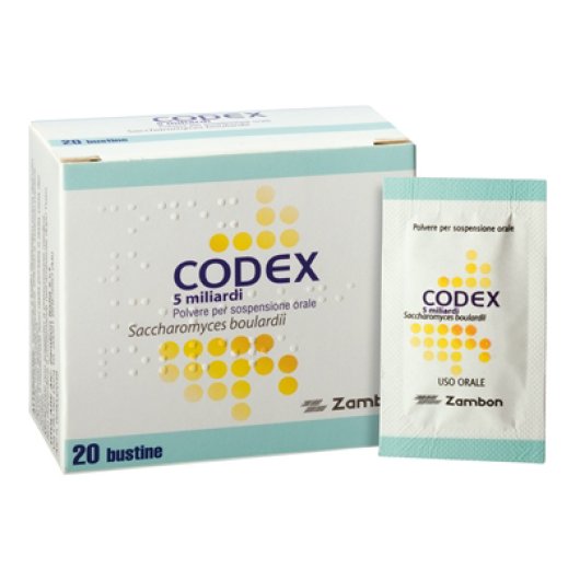 CODEX 20BUST 5MLD 250MG