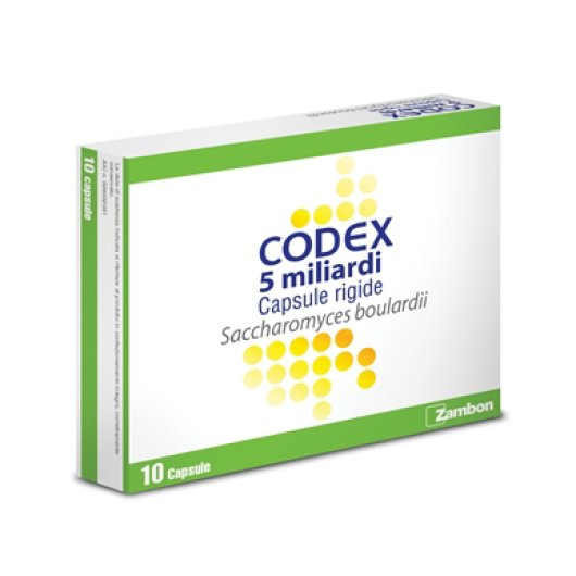 CODEX 10CPS 5MLD 250MG