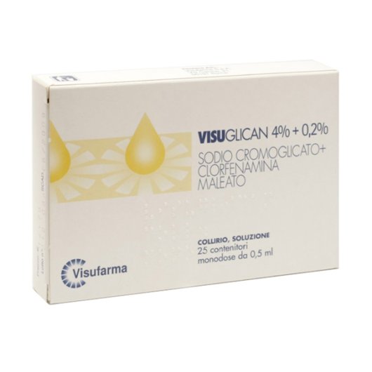 VISUGLICAN COLL 25D 40+2MG/ML