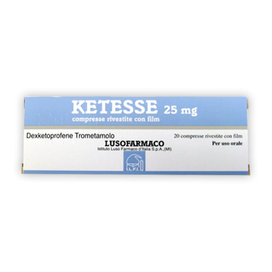 KETESSE 20CPR RIV 25MG