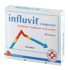 INFLUVIT 16CPR 150+300+150MG