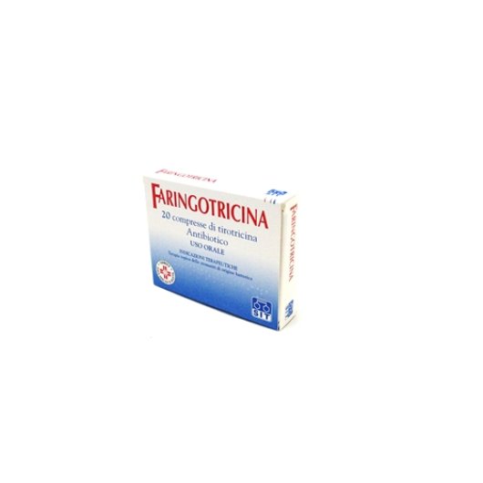 FARINGOTRICINA 20CPR ORO 2,5MG