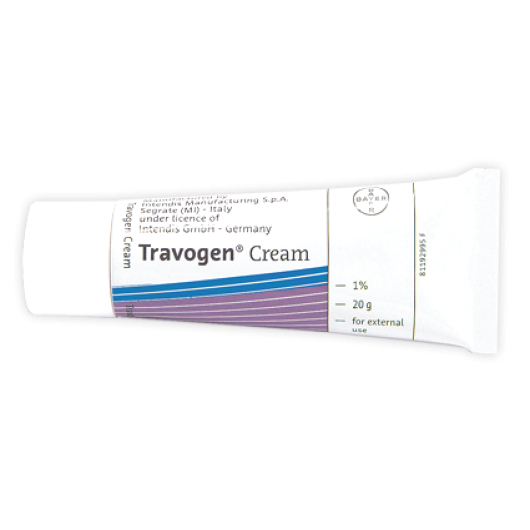 TRAVOGEN CREMA DERM 20G 1%