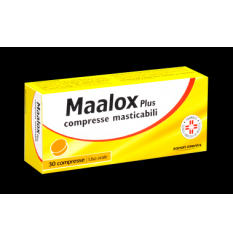 MAALOX PLUS 30CPR MASTIC