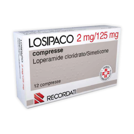 LOSIPACO 12CPR 2MG+125MG