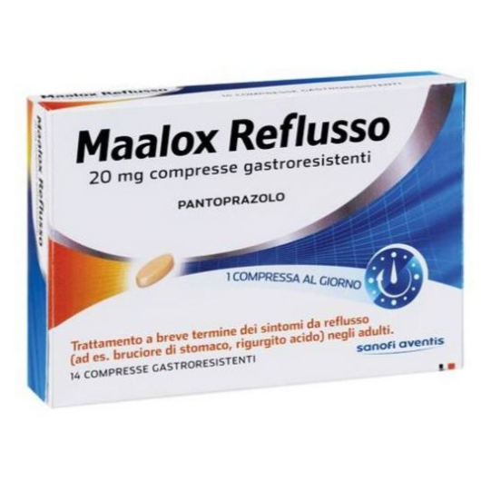 Maalox Reflusso - Opella - 14 compresse - Compresse per il trattamento dei sintomi da reflusso 