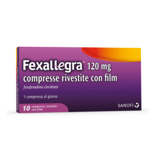 Fexallegra - Opella - 10 compresse - Compresse rivestite per il trattamento della rinite allergica stagionale, senza indurre sonnolenza