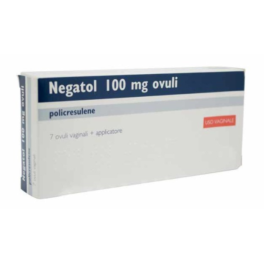 NEGATOL 7 OV VAG 0,1G+APPLIC