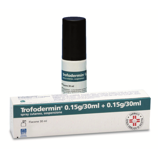 TROFODERMIN SPR CUT 30ML 5%+5%