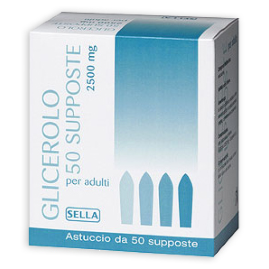 GLICEROLO AD 50SUPP 2250MG