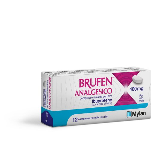 BRUFEN ANALGES 12CPR RIV 400MG