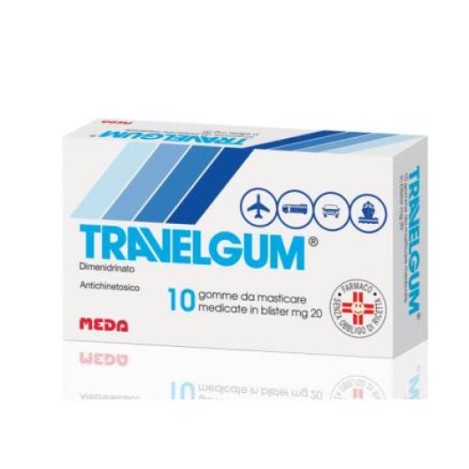 TRAVELGUM 10GOMME MAST 20MG