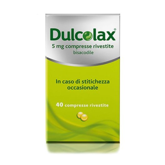 Dulcolax - Opella - 40 compresse - Trattamento di breve durata della stitichezza occasionale