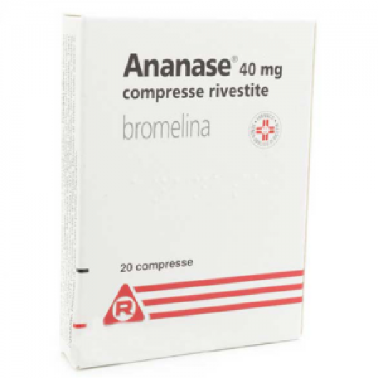 ANANASE 20CPR RIV 40MG