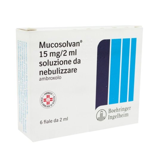 MUCOSOLVAN NEBUL 6F 15MG 2ML