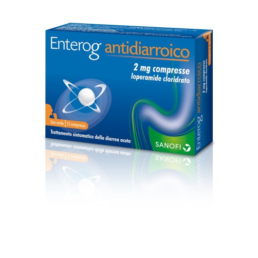 ENTEROG ANTIDIARROICO 12CPR2MG