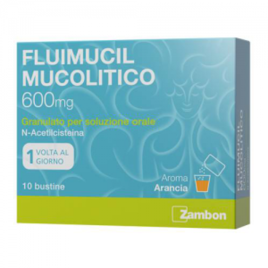 Fluimucil Mucolitico 10 Buste 600mg