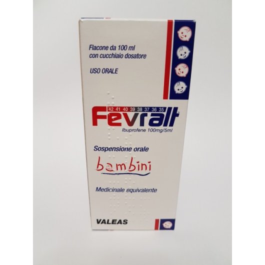 FEVRALT BB OS SOSP 100MG/5ML