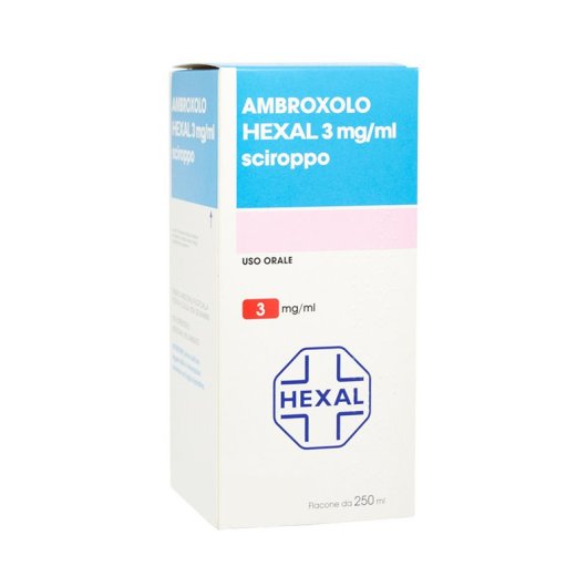 AMBROXOLO HEXAL SCIR FL 250ML