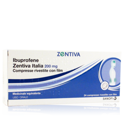 IBUPROFENE ZENT IT 24CPR 200MG