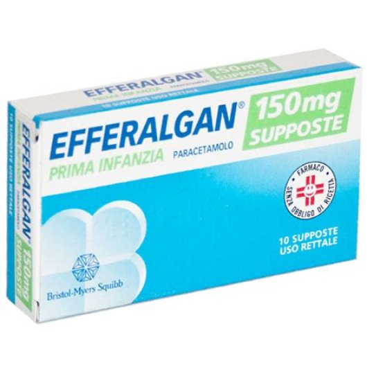 EFFERALGAN 10SUPP 150MG