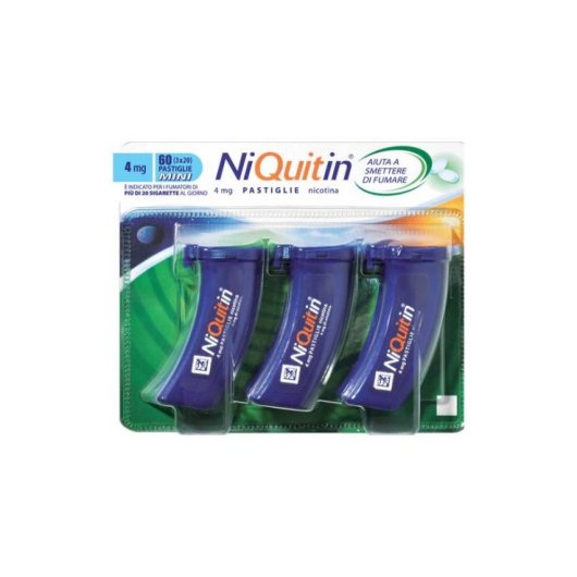 NIQUITIN MINI 60PASTL 4MG PP