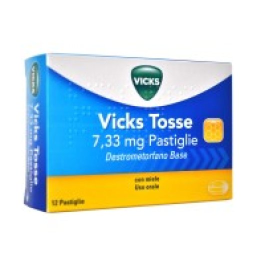 VICKS TOSSE 12PASTL 7,33MG MIE