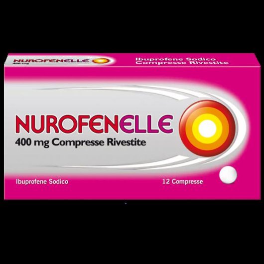 NUROFENELLE 12CPR RIV 400MG