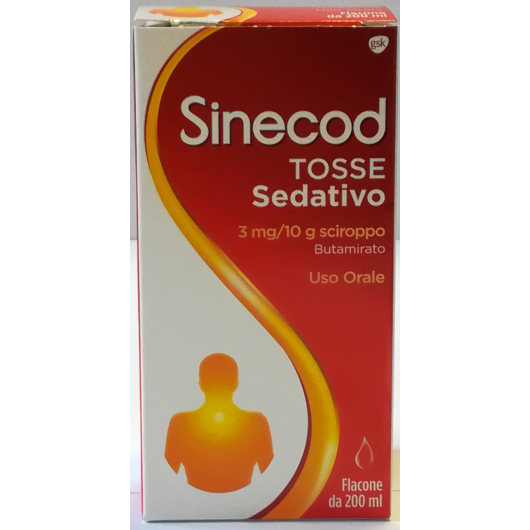 SINECOD TOSSE SED 200ML3MG/10G