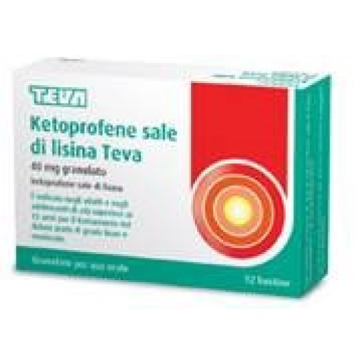 KETOPROFENE S LIS TEVA 12BUST