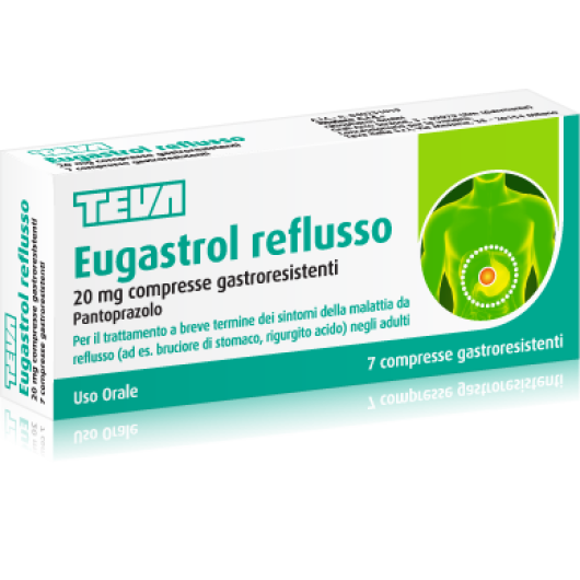 EUGASTROL REFLUSSO 7CPR 20MG