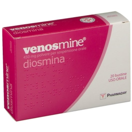 VENOSMINE OS SOSP 20BUST 450MG