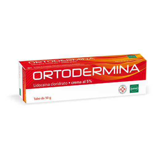 Ortodermina - Alfasigma - 50 grammi - Trattamento anestetico locale