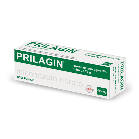 Prilagin - Alfasigma - 78 grammi - Crema per il trattamento delle infezioni vulvo-vaginali da candida