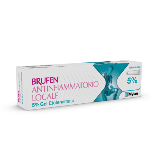 BRUFEN ANTINFIAMMAT GEL 40G 5%