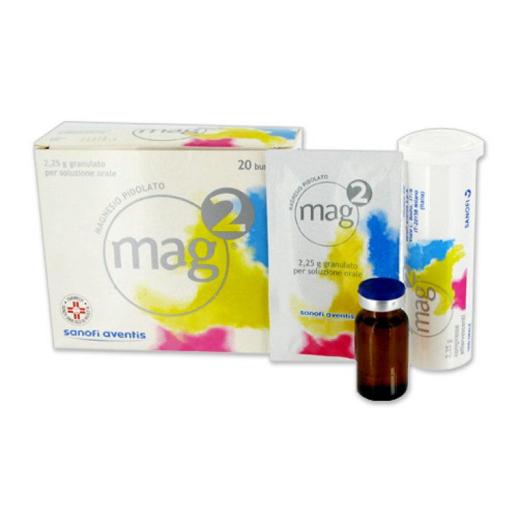 Mag 2 Magnesio 40 Bustine 2,25 grammi - sanofi spa - Polvere per soluzione orale