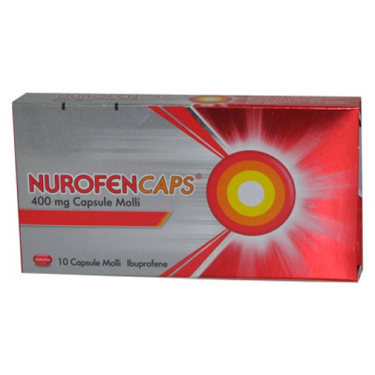 NUROFENCAPS 10CPS MOLLI 400MG