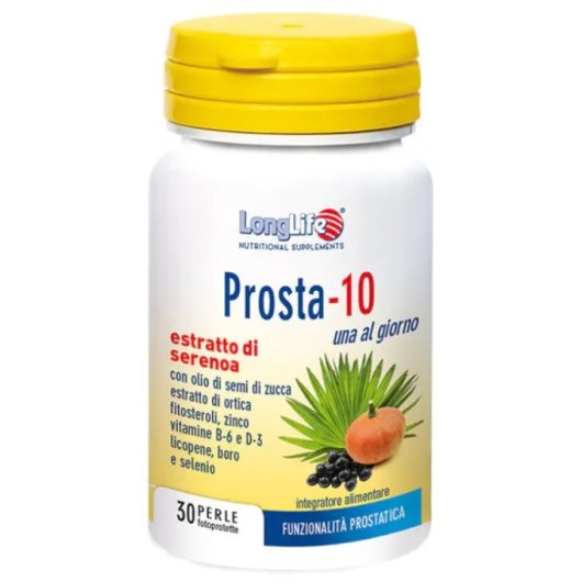 Prosta-10 - 30 Perle - integratore per il benessere maschile