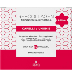 Re-Collagen Advanced Hair Formula Donna Unghie E Capelli 60 Stick Re-Collagen Advanced Hair Formula Donna Unghie E Capelli 60 Stick
